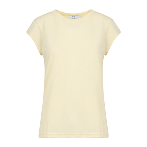 Basic Light Honey Round Neck T-Shirt